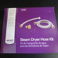 Smart Choice - Steam Dryer Installation Kit - Stainless-Steel