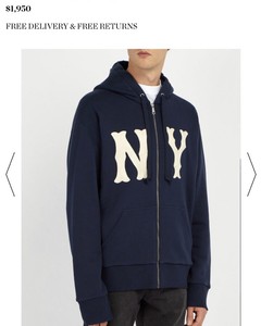 gucci ny yankees hoodie