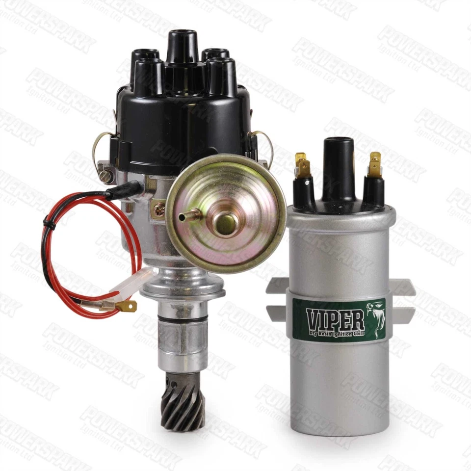 Electronic Distributor HT Leads Ballast Viper Dry Coil Ford Kent Crossflow - Image 4 of 4