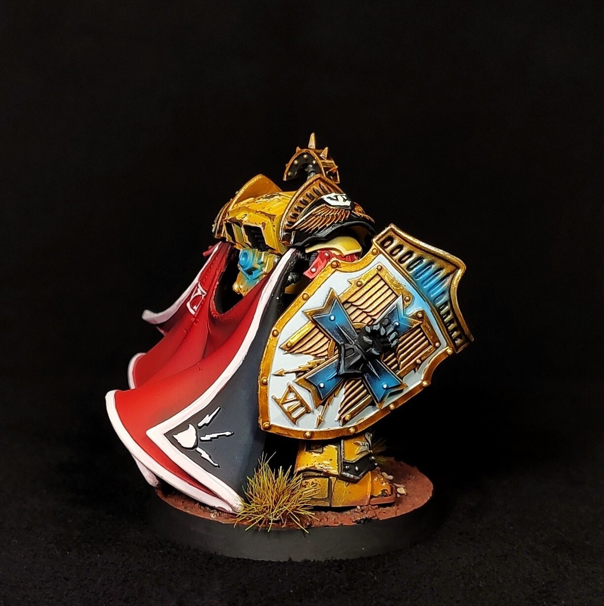 Imperial Fists: Legion Tartaros Praetor – Résine Finecast – Warhammer Horus Heresy (occasion)