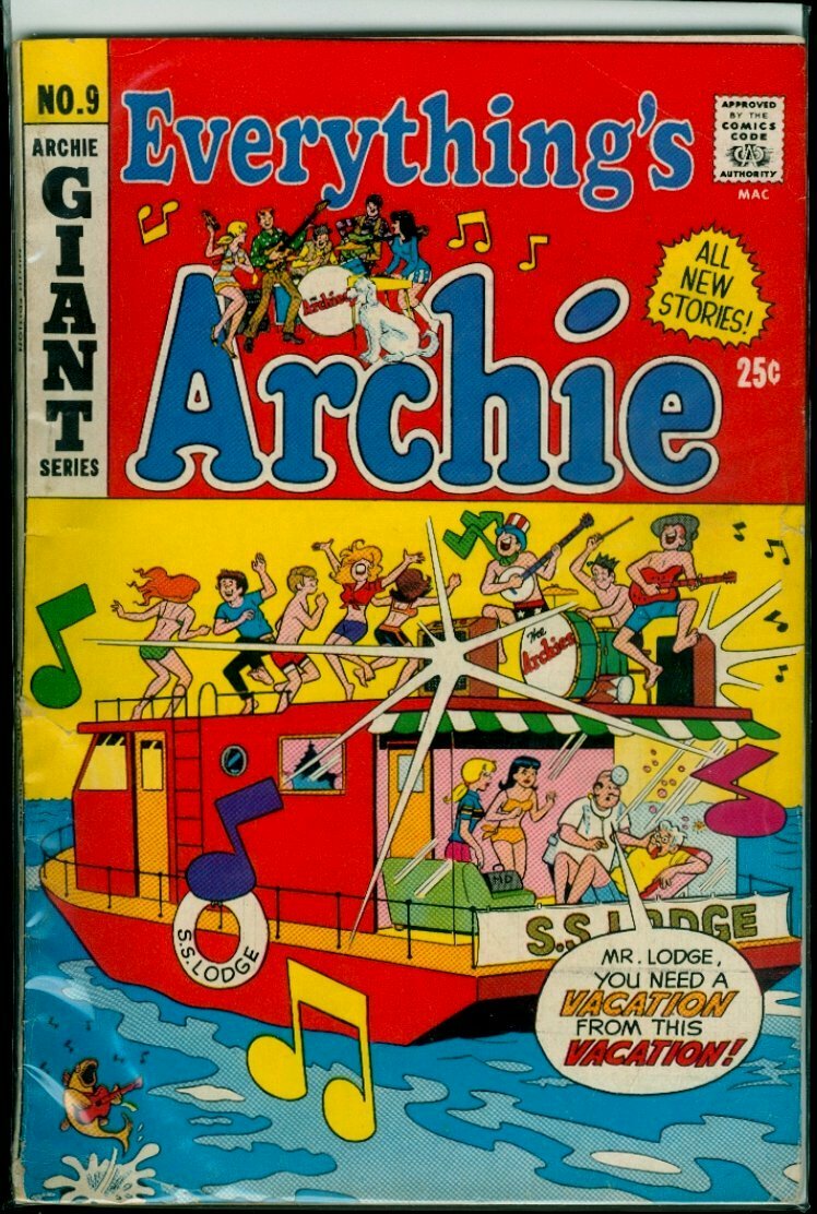 Archie Giant Comics Everything's ARCHIE # VG+ 4.5 | eBay