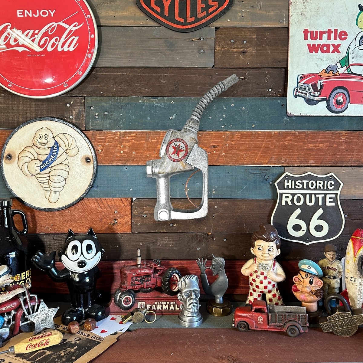Texaco Gas Pump Nozzle Wall Decor With Vintage Inspired Design | eBay