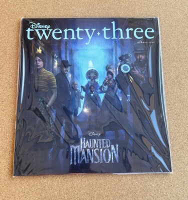 Disney D23 Twenty Three Summer 2023 Haunted Mansion Muppets  Magazine Catalog