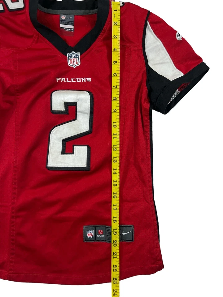 Nike NFL Falcon Red Youth Kid Jersey Sz XS Signed By Player Matt Ryan 2 - Image 2 of 4
