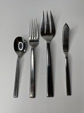 4 Mixed Lot Reed & Barton ADDISON EVERYDAY Master Butter Knife, Serving Fork+ G9