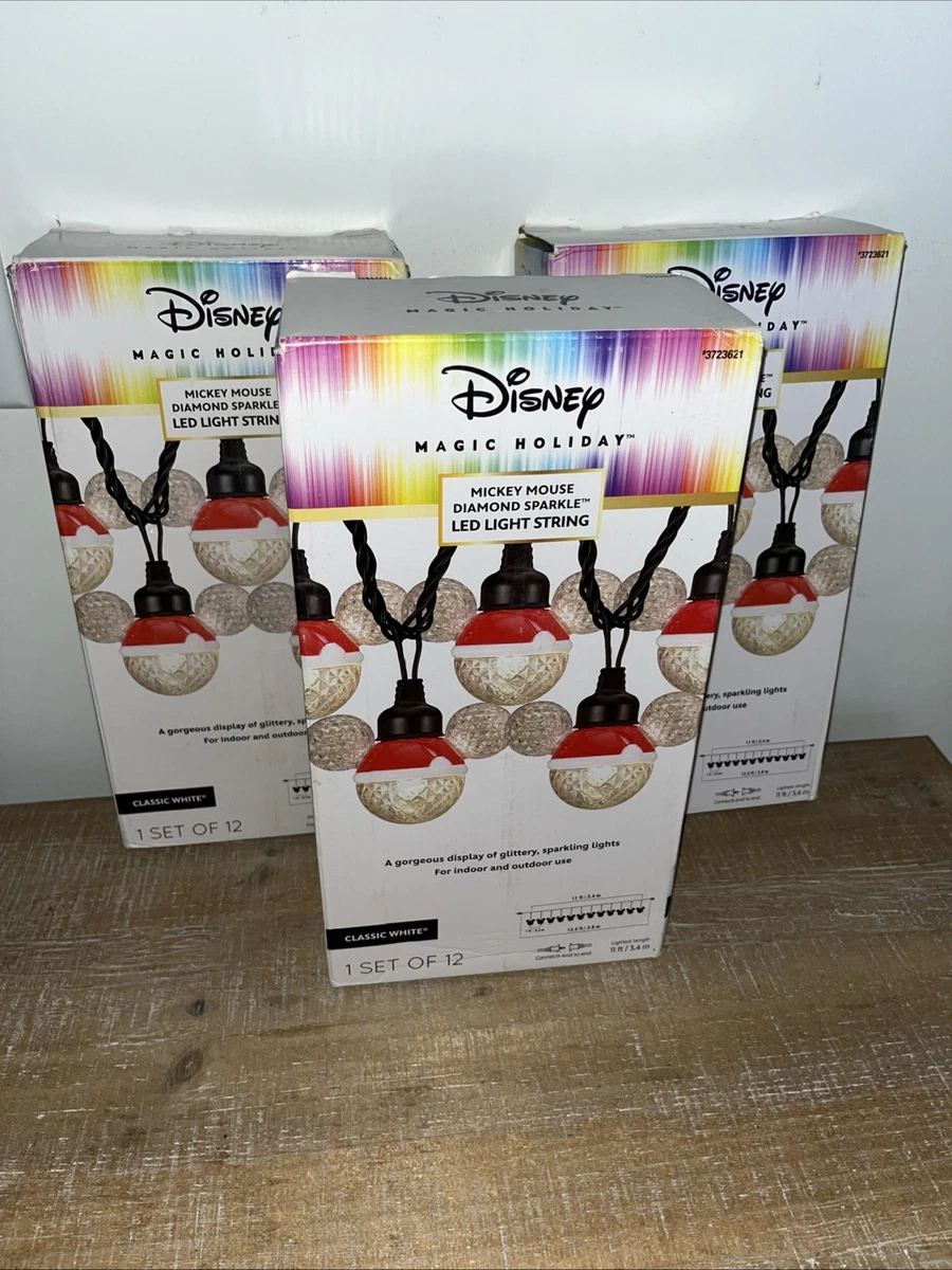ビンテージ・ミッキーマウス・クリスマス・ランプ 39cm Mickey Mouse Christmas String Lights for sale - eBay