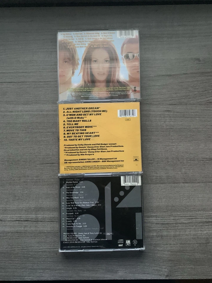 Lot Of 3 90s Dance/electronic Cds: Deee-lite, Janet Jackson And Cathy Dennis - Image 2 of 4