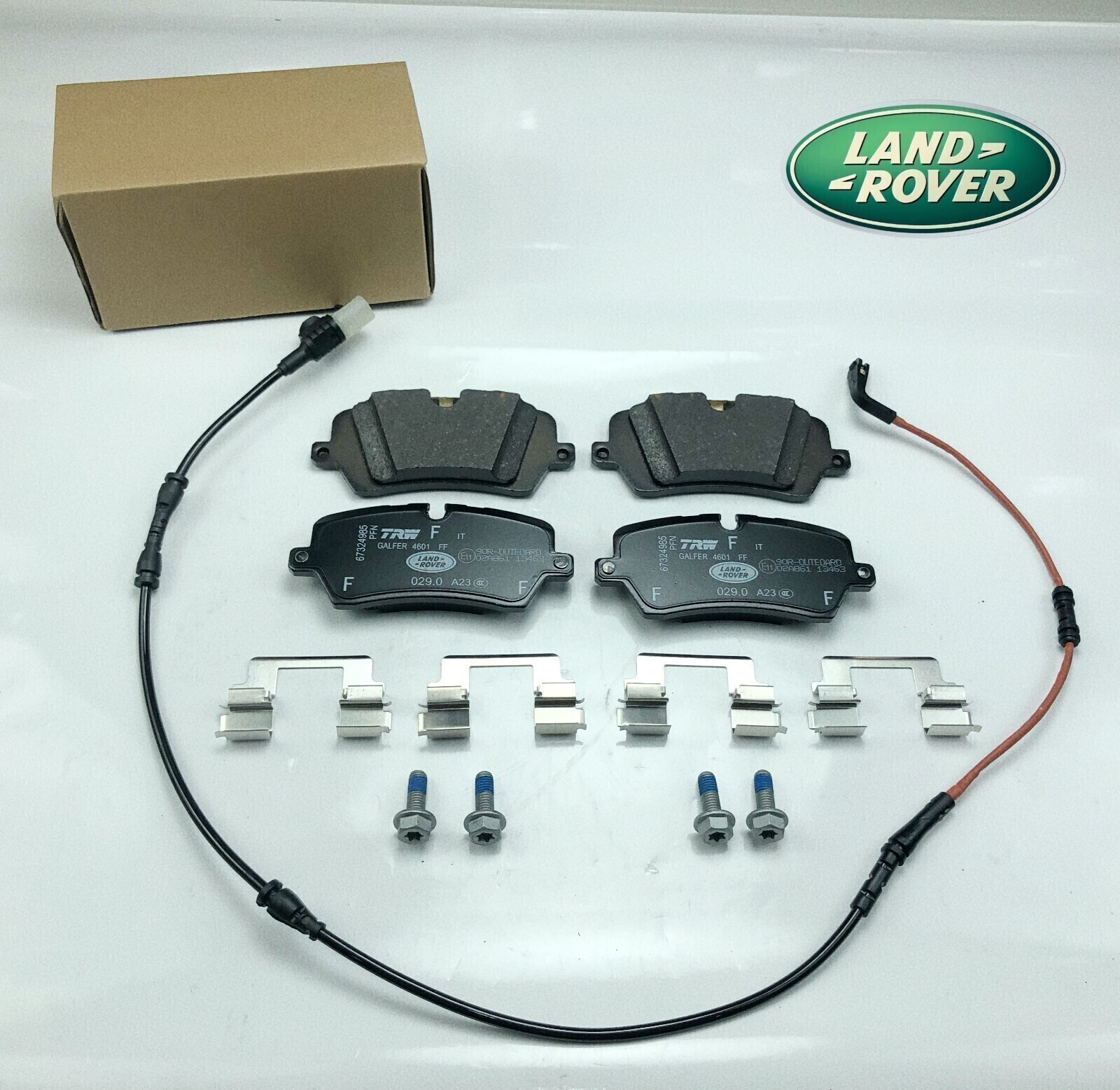 Genuine Rear Brake Pads Hardware for 2013 2014 2016 2017 Land Rover Range Rover