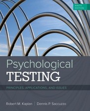 Psychological Testing: Principles, Applicatio...