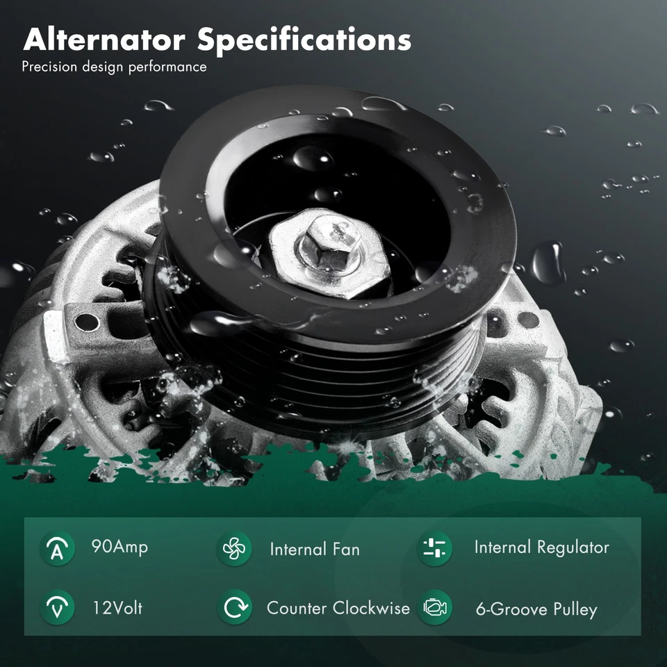 Alternador SCITOO para Honda 2,2 L 1995 1996 1997 Odyssey Isuzu Oasis 31100-P0AA01 Foto 2 de 4