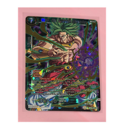 Bandai Broly Supreme Berserker Destroyer Kings BT6-074 SR Foil Critical