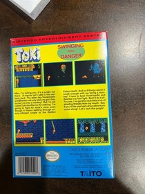 Toki for Nintendo NES Complete CIB - Rare & Minty Box