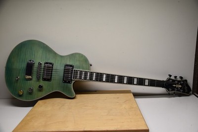 Hagstrom Ultra Max E-Gitarre   Green Flame TOP in sehr guter Zustand