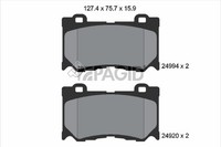 Pagid Bremsbelagsatz Scheibenbremse T1992N FüR Nissan 370Z Z34 Roadster Vvel FX