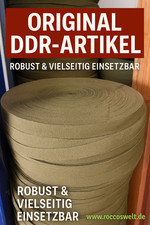 Original DDR NVA Gurtband Weidenzaun olivgr&uuml;n ca. 2,5cm breit 50m