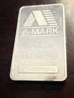 A-Mark 10 oz .999 Fine Silver Bar 10 Troy Ounces 0.999 Fineness Silver