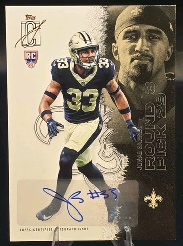 2025 Topps Signature Jonas Sanker Rookie Class Autographs (RAW)
