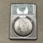1883 Morgan Silver Dollar PCGS MS63 Rattler PJ