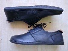 ZAQQ Barfuß-Leder-Halb-Schuhe-Shoes-Boots 43 Neu schwarz Handmade in Germany OVP