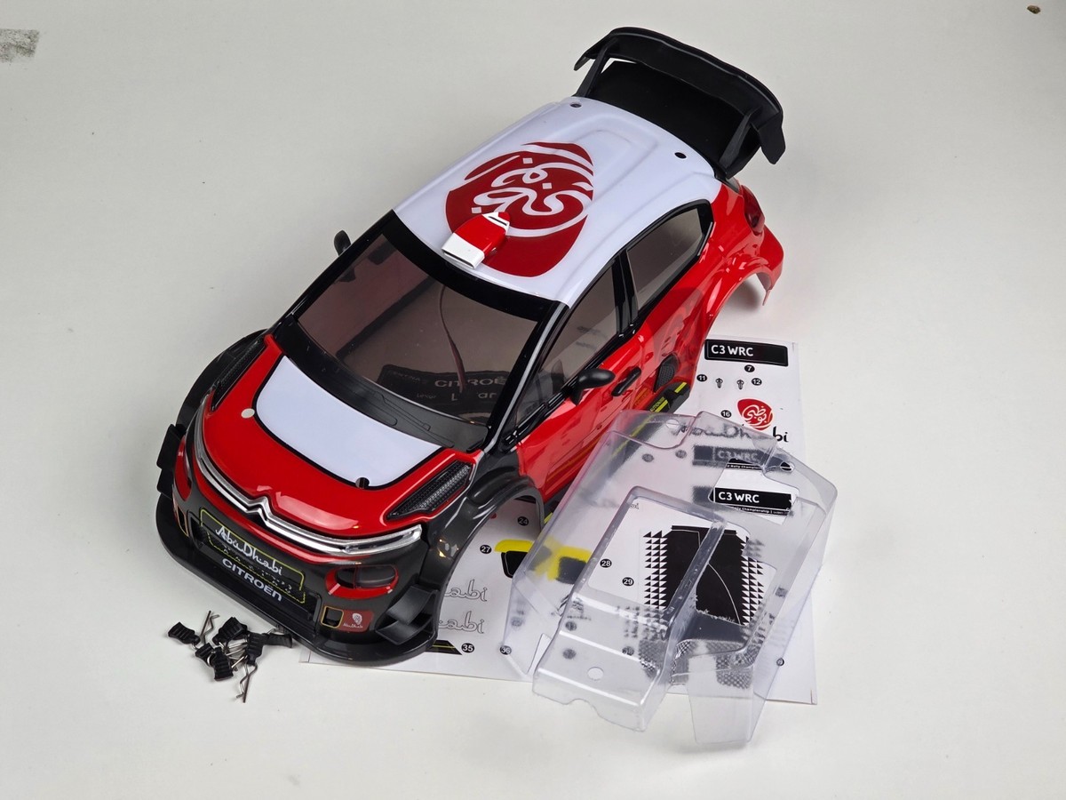 MJX Hyper Go 14303 Body Shell Citroen Rally Decals Cover 1/14 RC