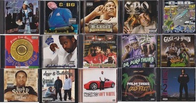 #$ West California Arizona Colorado Nevada G-Funk Rare Rap 6 (Build CD Lot) !@