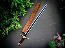 Decorative Knight Templar Replica Sword Medieval Crusader Sword Gift + Sheath