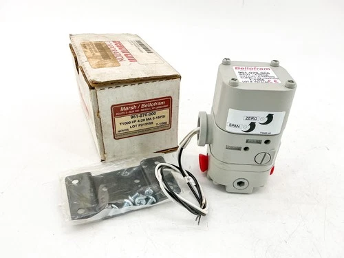 New Bellofram 961-070-000 Pressure Transducer 20mA 15PSIG 100PSIG Supply T-1000