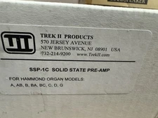 Trek II SSP-1C Solid State Pre-Amp for Hammond Models A, AB, B, BA, BC, C, D, G