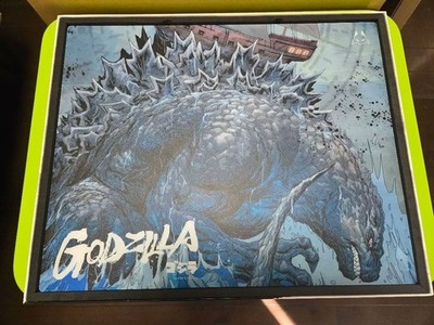 Arbiter Studio GODZILLA 2.0 Lunar Speed Glas Mauspad SCHIFFBRUCH unbenutzt