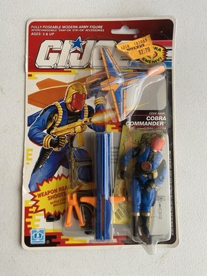 GI Joe COBRA COMMANDER V4 Factory Sealed 1991 Vintage Hasbro