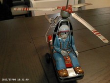 Friction powered tin gyrocopter made in Japan