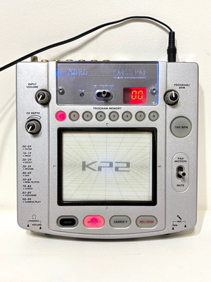 KORG KAOSS PAD シルバー　KP2 KORG KAOSS PAD KP2 KP-2 Dynamic Effect Controller DJ Sampler From