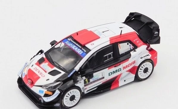 Ixo RAM822A 1:43 Yaris Wrc 2021 Rally Monza Sieger Nr.1 Ogier/Ingrassia-image