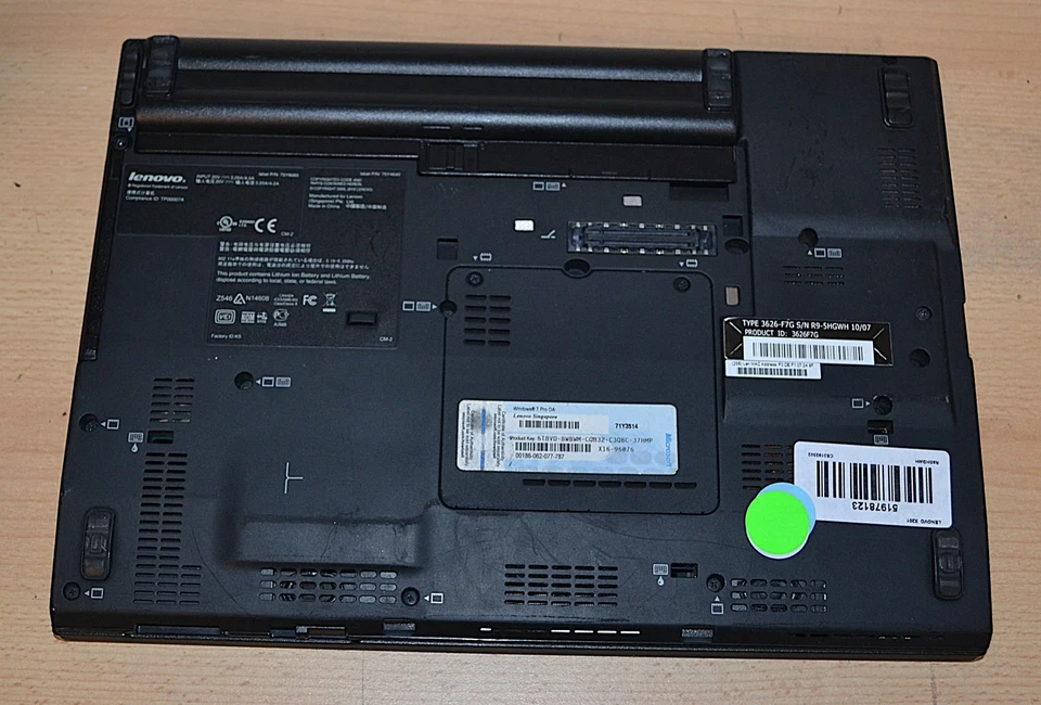 Lenovo ThinkPad X201 12,5" Intel Core i5  M 540 4GB RAM ohne HDD als defekt - Bild 4 von 4