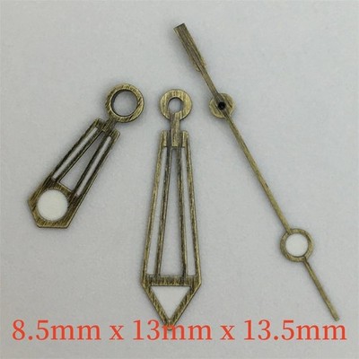 Bronze Watch Hands NH35 NH36 Movement Parts C3 Green Luminous Replacement Set