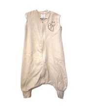 Halo Sleep Sack Early Walker Micro-Fleece Beige Size Med 6-12 Months