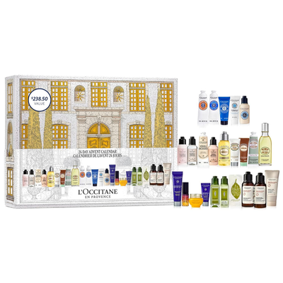 L'Occitane Advent Calendar 24-Piece Luxury Beauty Holiday Gift Set