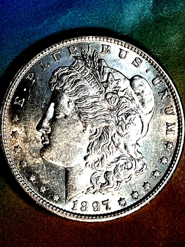 1897 S Morgan Dollar  ch bu + clearance Start $ .99