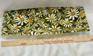 MCM Daisy Fiberglass Chip & Dip Tray 17" RARE