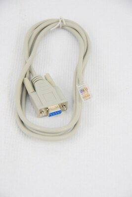 Serial DB9 to RJ45 CAT 5 Ethernet Adapter Cable