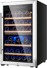 Wine Refrigerators,52-Bottle Wine Fridge Cooler Freestanding Wine Refrigerator,(