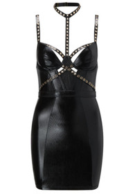 Ann Summers Dahlia Dress Size 14 Black RRP &pound;46