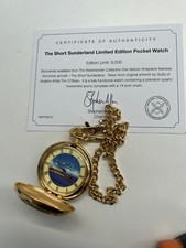 WESTMINSTER RAF POCKET WATCH ON CHAIN - THE SHORT SUNDERLAND LIMITED EDITION
