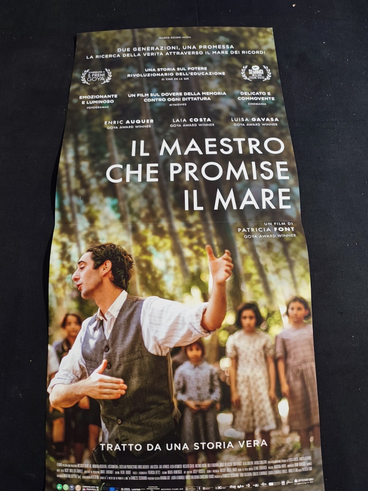 Locandina di Il maestro che promise il mare (2023)