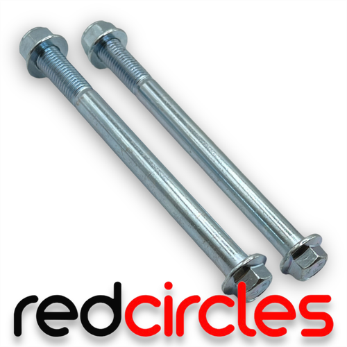 2pcs 8mm x 115mm PIT BIKE TOP & BOTTOM ENGINE MOUNT BOLTS 125cc 140cc