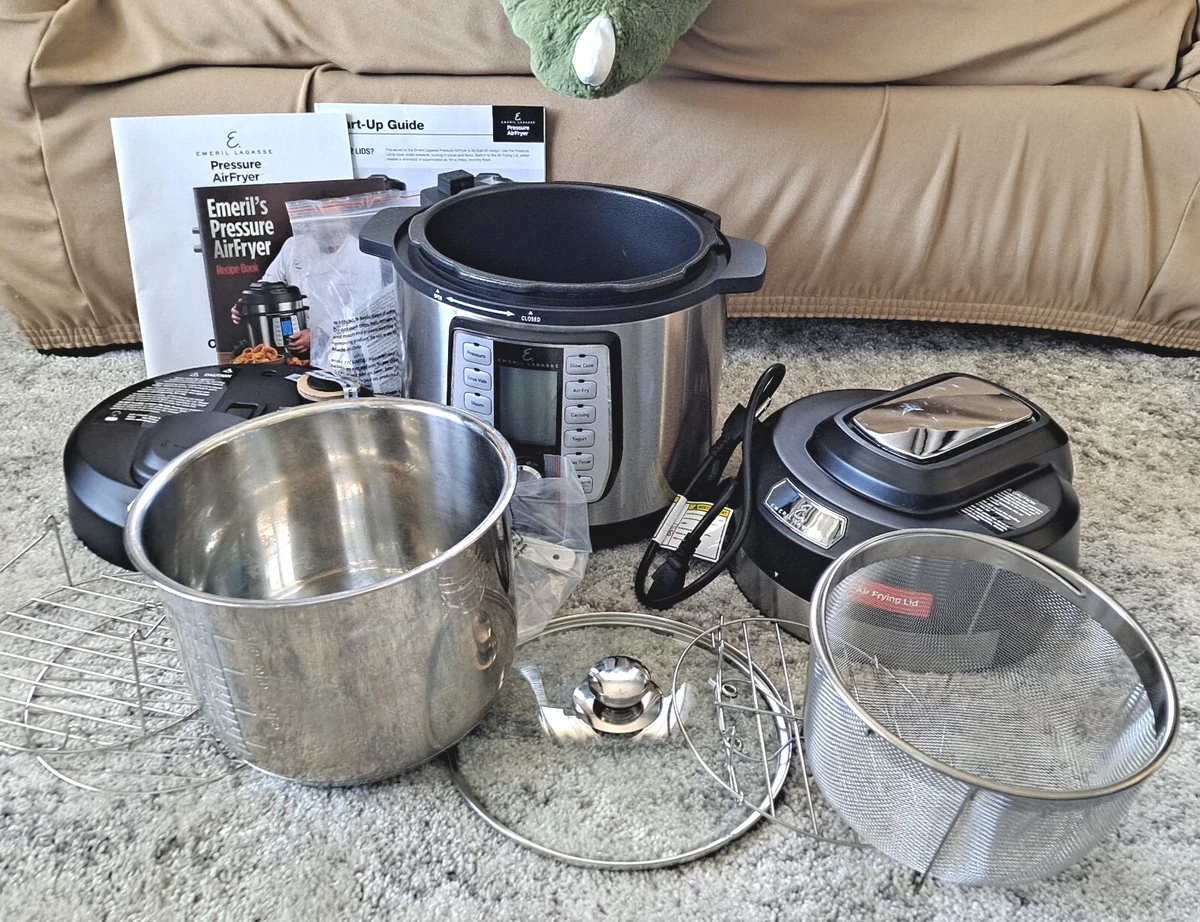 Emeril Lagasse Pressure Cooker Air Fryer Plus Outlet fastlisa.unibo.it
