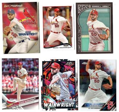ADAM WAINWRIGHT Cardinals ~ Lot with Inserts plus BONUS