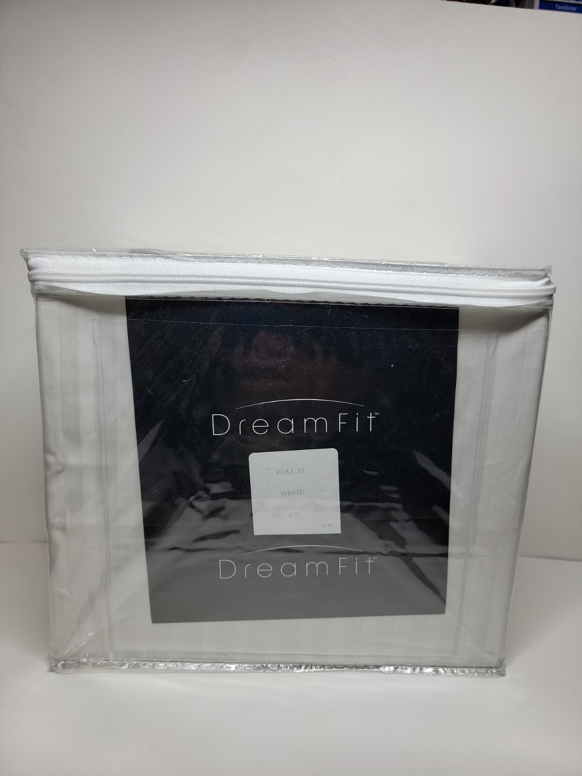 Dreamfit 100 Egyptian Cotton 4 Degree Sheet Sets Full XL WHITE COLOR eBay
