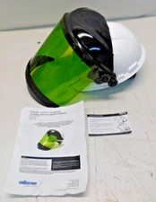 Sellstrom 31202 Arcflash  Faceshield  8" With 3M Hard Hat H-701R