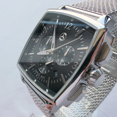 Montre Mercedes Leather Mercedes Benz Collection Watch Men's Watch